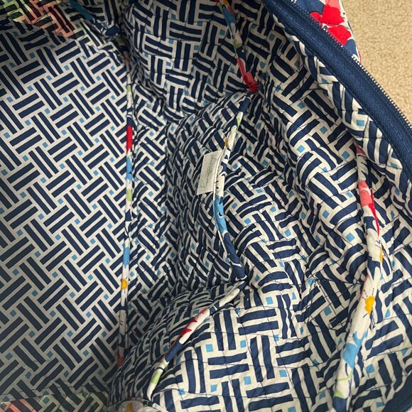 Vera Bradley Grand Weekender Travel Bag, Summer Cottage - Picture 6 of 9